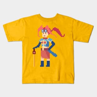 Little Warrior Pixel 64 Kids T-Shirt